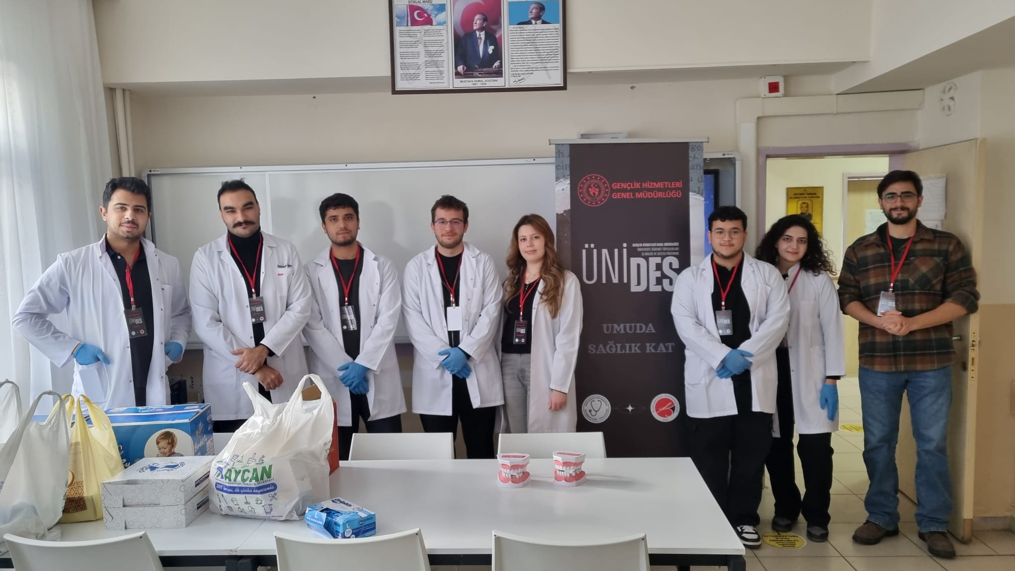 Unides Projesi Kapsamında İhsan Ozanoğlu Özel Eğitim Meslek Okuluna Ziyaret Gerçekleştirildi